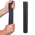 CanDo Hand exerciser Twist-n-Bend - finger strengthener CanDo, Flexible exercise stick, training stick, black (very strong) 12", 10-1515