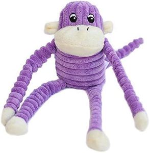 ZippyPaws ZP047 Spencer Crinkle Monkey Purple Small 28 X 10cm, Purple, Small 28 X 10cm