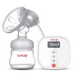 Luvlap Electric Breast Pump with 3 Phase Pumping, Rechargeable Battery, Convertible to Manual Breast Pump, 2pcs Breast pads free, Soft & Gentle, BPA Free, One year Warranty