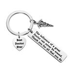 TGBJE Doctor Gift Thank You For All That You Do Keychain Best Doctor Ever Gift Appreciation Gift Medical Gift (Doctor Gift)