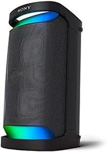 Sony SRS-XP500 X-Series Wireless Portable-BLUETOOTH-Karaoke Party-Speaker IPX4 Splash-resistant with 20 Hour-Battery,Black