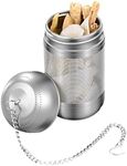 Tea Infuser,Stainless Steel Tea Ball Strainer Infusers - Infuser for Cooking, Stainless Steel Tea Infuser, Extra Fine Mesh Tea Strainer Ball for, Iced Tea, Soup Puissance