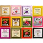 Natural Fragrance Sachets, 12 Scents - Sandalwood, Lavender, Lily, Rose, Jasmine, Lotus, Musk, Champa, Vanilla, Mogra, Hibiscus, Intimate, for Wardrobe and Drawers