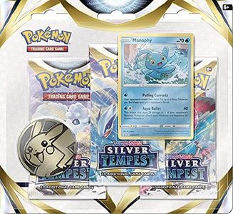 Pokémon Silver Tempest Triple Pack Manaphy Booster