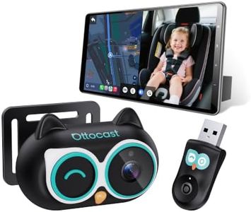 OTTOCAST Baby Car Camera 2027 with Wireless CarPlay Plug & Play, Cabin Care