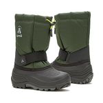 Kamik Kids Rocket -40 Winter Boots, Dark Green, 8