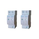 AC SPD 1 Phase 2 Pole (DP) SIBASS Surge Protective Devic (Pack of 2)