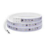 Maxxima 36 in. Hardwired LED Under Cabinet Strip Light, 1380 Lumens, 3000K Warm White, Kitchen and Living Room 120V White Cove Lighting, No Power Supply Needed