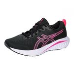 ASICS Women's Gel-Excite 10 Sneaker, Black/HOT Pink, 9 UK