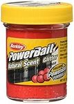 PowerBait Natural Glitter Trout Bait Salmon Egg Red