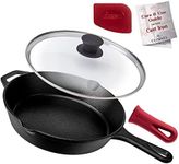 Cast Iron Skillet with Lid - 10"-In