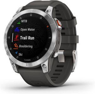 Garmin epix Gen 2 Multisport GPS Smartwatch, 47mm AMOLED, Slate Steel