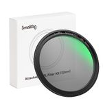 SMALLRIG 52mm Magnetic Circular Polarizers Filter, HD Optical Glass 28 Layer Multi Nano Coated Circular Polarizing Filter Magnetic CPL Ultra Slim Frame - 4216