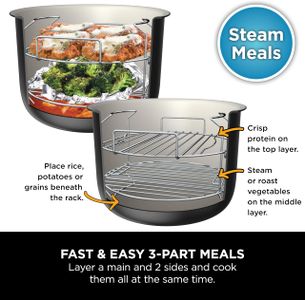 Ninja Foodi MAX 15-in-1 Multi-Cooker, 7.5L – Pressure & Air Fryer
