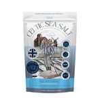 The Intelligent Health - Celtic Sea Salt, Premium Organic, Rich in 82+ Minerals,Unrefined and Hand-Harvested from France, Fine & Coarse Crystals, 100% Kosher, Pure and Natural - 650g