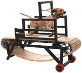 Dog Treadmill, Easy to Move, ToyMommy Dog Pacer Treadmill for Large/Medium Dogs, Slatmill for Dogs, Pet Treadmill for Dogs Indoor & Outdoor,Training for Dogs, Up to 220 lb.