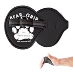 BEAR GRIP (Neoprene - Hygienic alternative to weight lifting gym gloves - (Black)