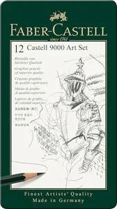 Faber-Castell 9000 Graphite Sketch Pencil Sets Art 8B - 2H set of 12