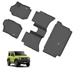 GFX Tpv Premium 3D Life Long Car Floor Mats Compatible with Jimny (2023) Onwards with (Trunk Mat) Manual