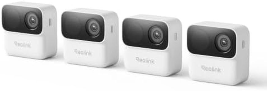 REOLINK Argus MagiCam Security Cameras Wireless Outdoor 1080p, 4 Pack