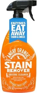 Angry Orange Stain Remover - 32oz Enzyme Pet Cleaner - Dog & Cat Urine Destroyer and Stain Remover - Citrus Spray Cleaning Solution - Puppy Supplies