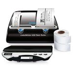 DYMO Desktop Mailing Solution: LabelWriter Twin Turbo Label Printer and Scale (1757660)