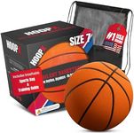 KeeKids The Official Silent Basketball | Size 7 (29.5”) | Airless Foam Basketball for Quiet Dribbling, Noiseless Indoor Training & Soft Bounce Play