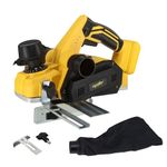 Mellif Cordless Handheld Planer for Dewalt 20V MAX Battery, 16000RPM Brushless Power Planer, Portable 3-1/4-Inch Wood Planer with Dual-dust Out System for Carpenter Home DIY (Battery Not Included)