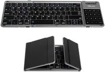 DeLUX Foldable Keyboard with Touchp