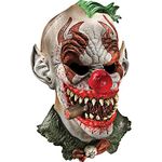 Foam Latex Mask, Deluxe Fonzo The Clown-Adult