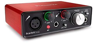 Focusrite Scarlett-Solo Gen2 USB Audio Interface with Pro Tools First