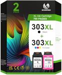 303 Ink Cartridges Combo Pack, 303X