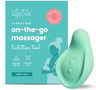 LaVie On The Go Lactation Massager for Breastfeeding, Nursing, Pumping, Support for Clogged Ducts, Mastitis, Engorgement During Travel