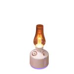 Vianz Aroma Diffuser, Cool Mist Humidifier,Soundless Aromatherapy, Night Lamp 7 Colour, Rechargeable, Improves Air Quality, for use Home Office Desk Car Babies Yoga Plant (Sage White)