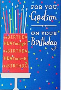 Greeting Card For You Godson On Your Birthday My Life Became Brighter When You Became Part Of It