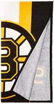 Northwest NHL Boston Bruins Beach Towel, 30" x 60", Zone Read