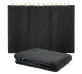 Mytee Products Large Sound Blanket - Black, 96" x 80", Cotton/Polyester Blend, 12 lbs, Sound Absorption, Noise Reduction