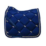 Back on Track Nights Collection Dressage Saddle Pad (Full, Noble Blue)