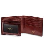 Bosca Old Leather Continental I.D. Wallet Dark Brown/One Size