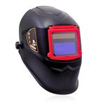 Homdum Auto Darkening Welding Helmet Automatic Solar Cell Powered Flip Up Adjustable Welding Safety Helmet Arc Sensor Wide Adjustable Shade Welder Mask for TIG MIG/MAG MMA Welding