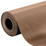 Kuber Industries Multipurpose Diamond Textured Super Strong Anti-Slip Mat Liner,Size 45X150 Cm (1.50 Meter Roll, Beige) - (CTKTC045477)