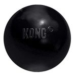 KONG - Extreme Ball - Durable Rubber Dog Toy for Power Chewers, Black - For Medium/Large Dogs