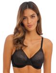 Wacoal Women's Back Appeal Underwire Bra, Black, 40DD