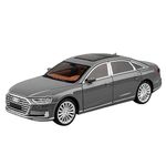 DUNGRANI ENTERPRISE Audi A8 1:24 Diecast Scale Model Metal Pull Back Toy car for Kids with Openable Doors & Light, Music Toy Vehicle for Kids - Colors as Per Stock (Design 59)