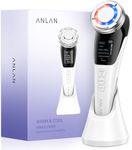 ANLAN Face Massager for Skin Care,Beauty Device Multi Anti-Wrinkle High-Frequency EMS Facial Lifting Toning with Red/Blue Machine,Skin Rejuvenation and Tightening