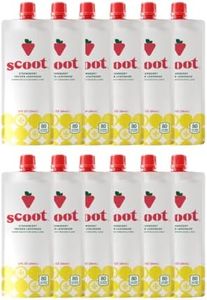 Scoot Frozen Lemonade 12 Pack: Strawberry Flavor 12-3.25-ounce Shelf-stable Pouches of Strawberry Flavor Lemonade, Ready to Freeze, Squeeze Into a Slushy, and Enjoy