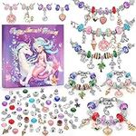 Tomylv Charm Bracelet Making Kits Jewellery Making Kit for Girls Arts and Crafts for Kids DIY Craft Kits Gifts for Girls 5-12 Year Old Birthday Gifts Christmas Gifts for Girls Teens Children