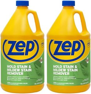 Zep Mold Stain and Mildew Stain Remover 1 Gallon (Case of 2) ZUMILDEW128 - Professional Strength No Scrub Formula