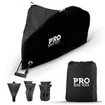 PRO BIKE TOOL Bike Cover for Outdoor Bike Storage - Stationary L for 1 Bike - Heavy Duty Riptstop Material, Waterproof and Anti-UV - Bicycle Cover Protection for Mountain & Road Bikes, Bike Tent