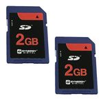 Canon Powershot A560 Digital Camera Memory Card 2x 2GB Standard Secure Digital (SD) Memory Card (1 Twin Pack)